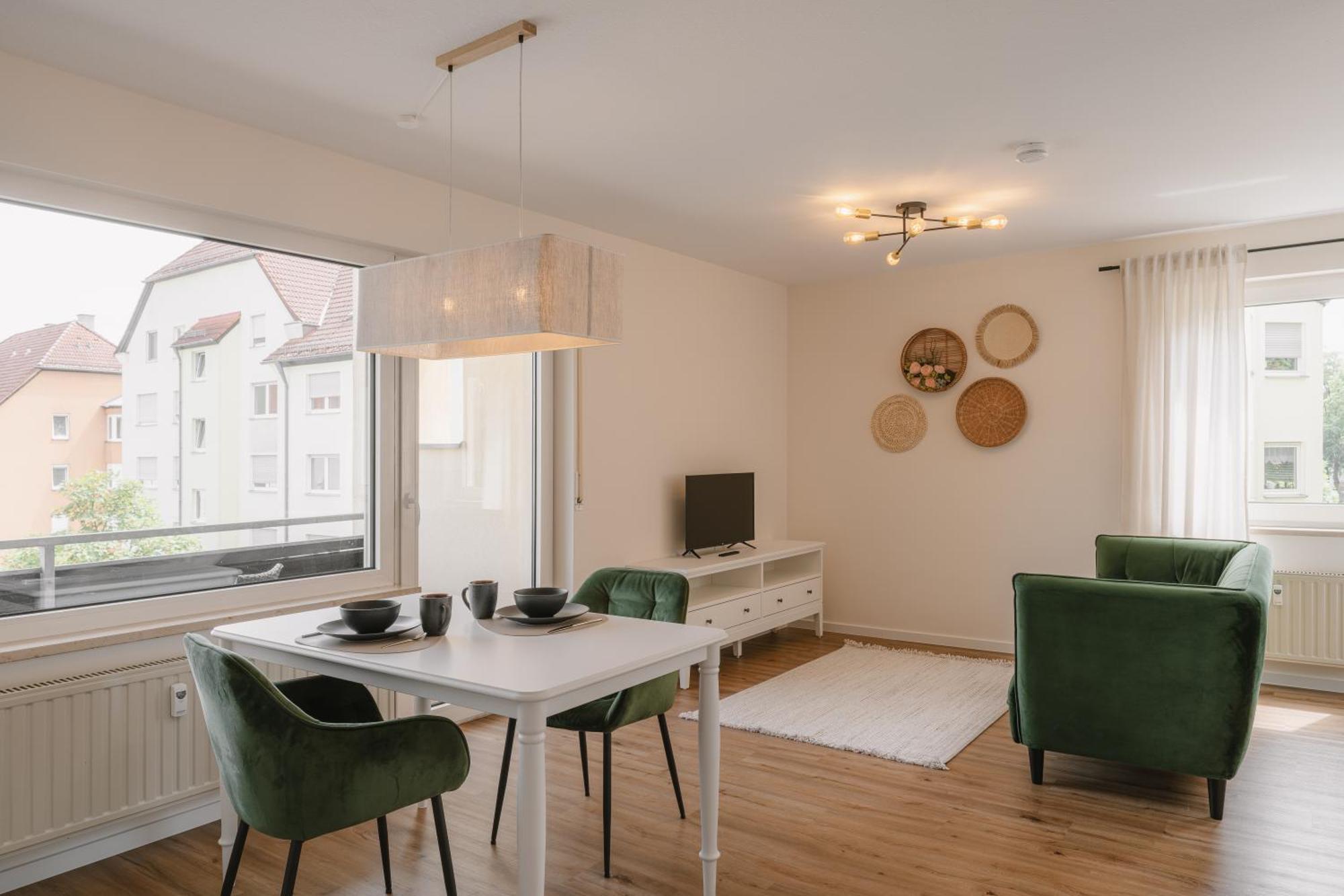 Exklusiv & Zentral: 1-Zi. Apartment Mit Balkon Stellplatz 바이로이트 외부 사진