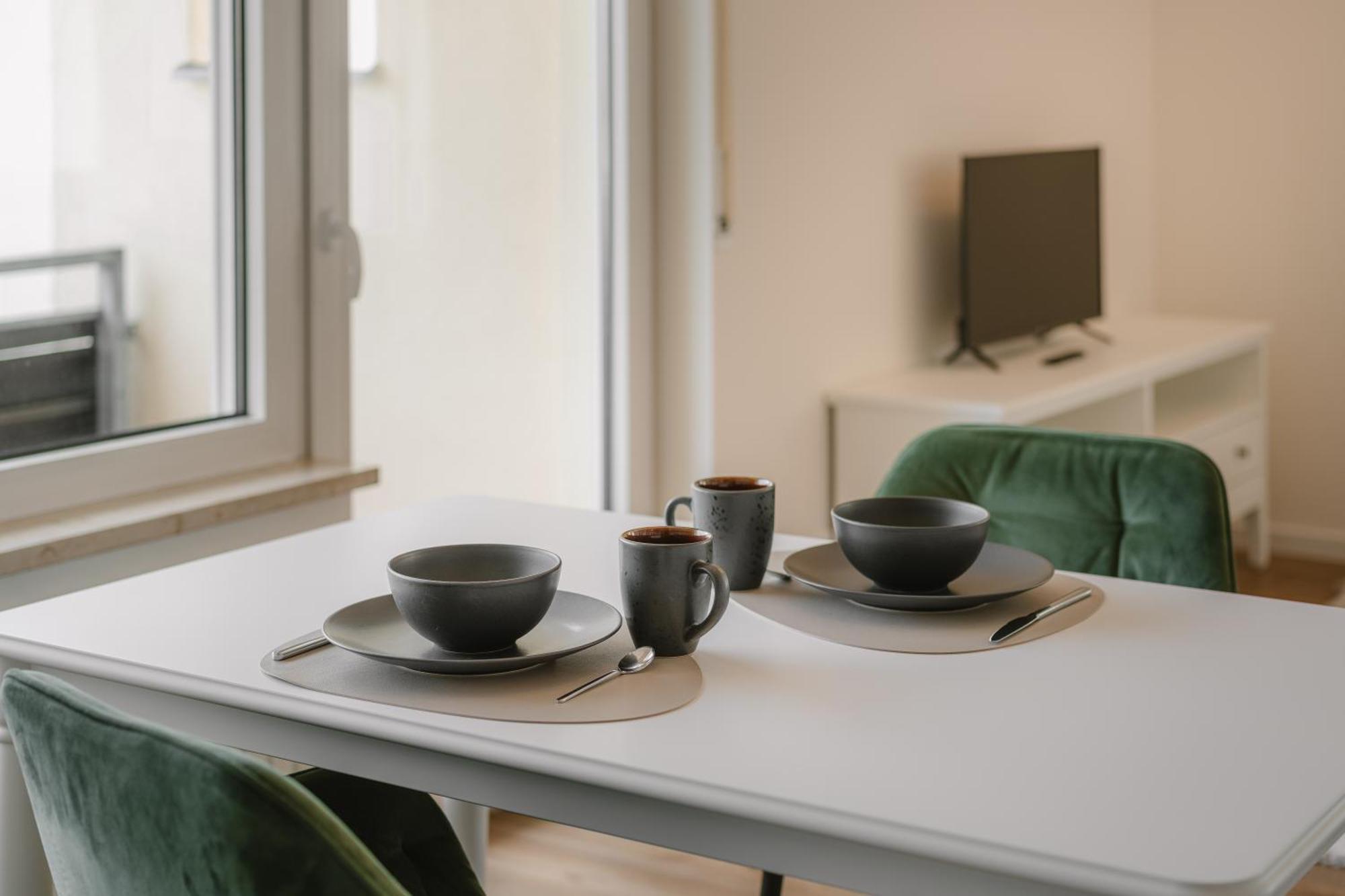 Exklusiv & Zentral: 1-Zi. Apartment Mit Balkon Stellplatz 바이로이트 외부 사진